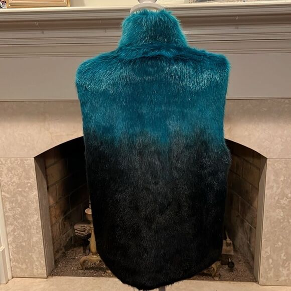 Cejon ombré faux fur vest - Picture 3 of 7